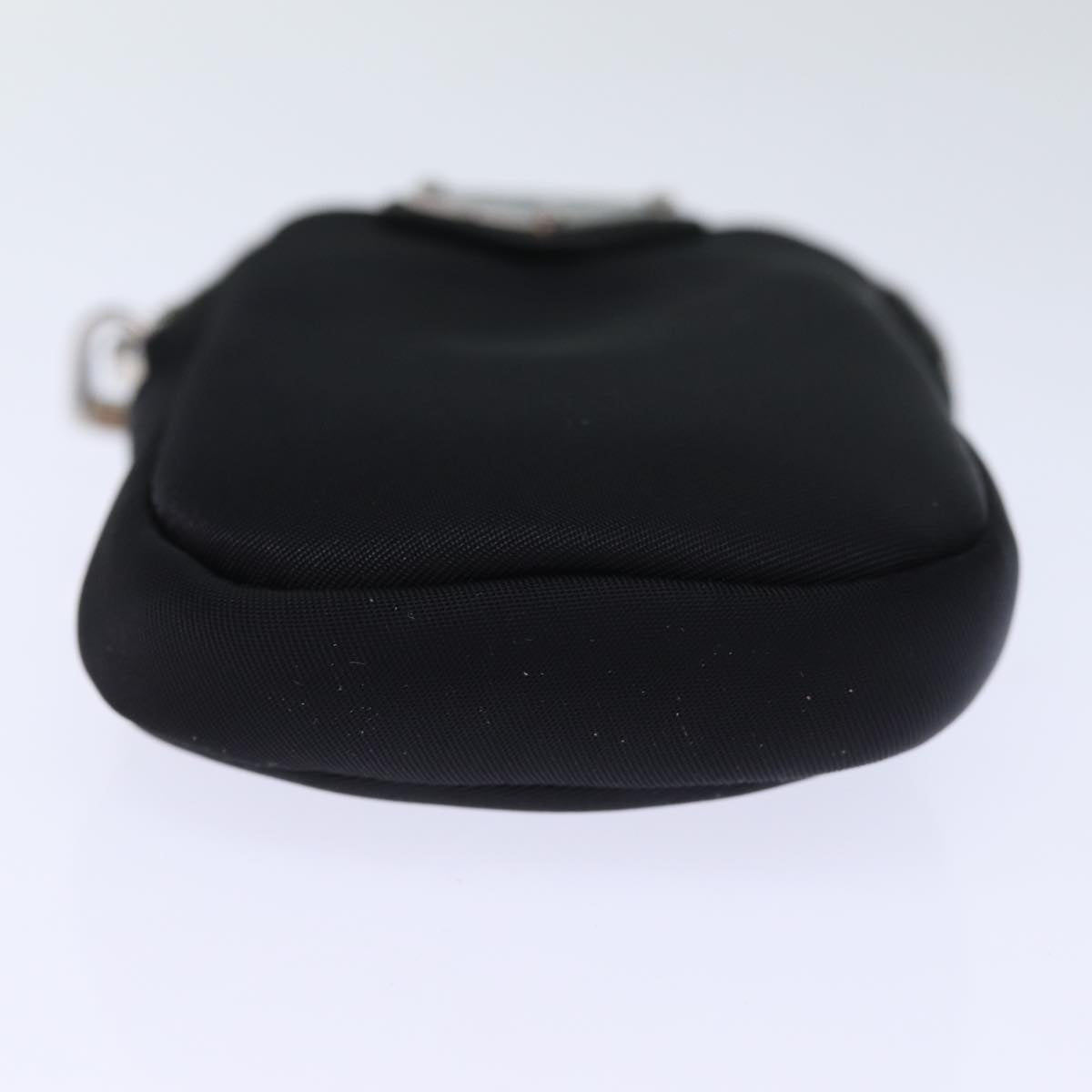 PRADA Belt Pouch Nylon Black 2CN074 Auth am6111