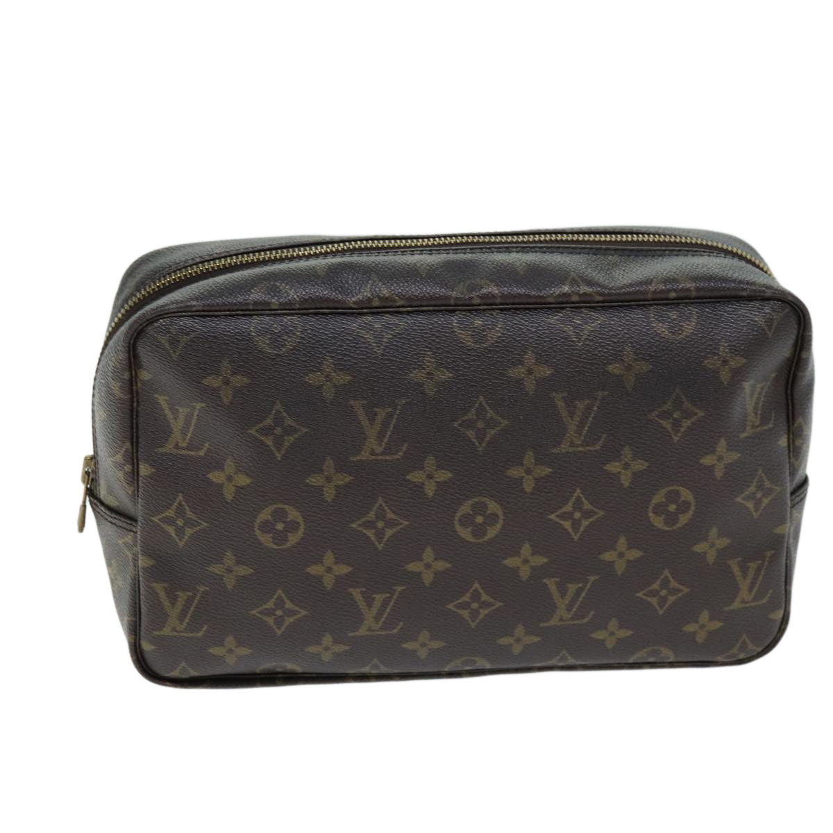 LOUIS VUITTON Monogram Trousse Toilette 28 Clutch Bag M47522 LV Auth am6116