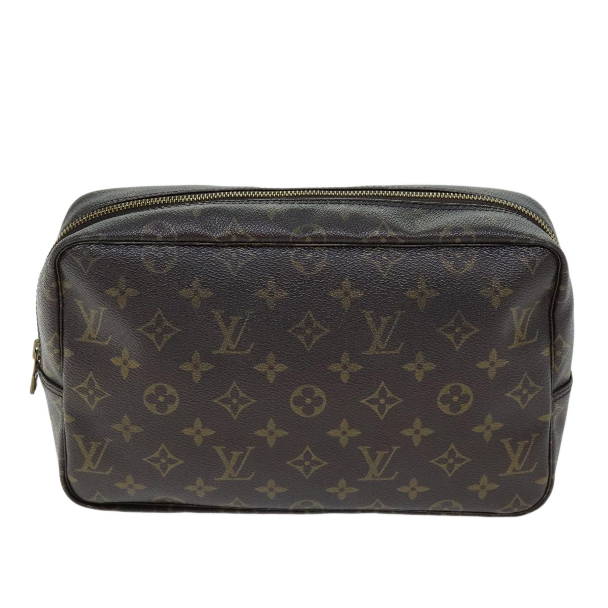 LOUIS VUITTON Monogram Trousse Toilette 28 Clutch Bag M47522 LV Auth am6116