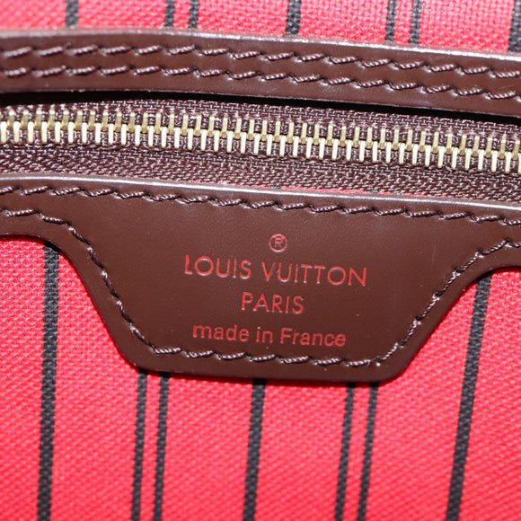 LOUIS VUITTON Damier Ebene Neverfull MM Tote Bag N51105 LV Auth am6117AV