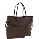 LOUIS VUITTON Damier Ebene Neverfull MM Tote Bag N51105 LV Auth am6117AV-1