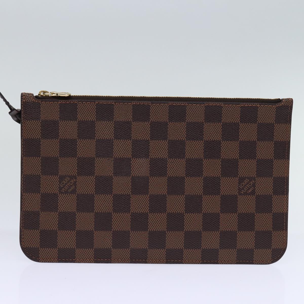 LOUIS VUITTON Damier Ebene Neverfull MM Tote Bag N51105 LV Auth am6117A