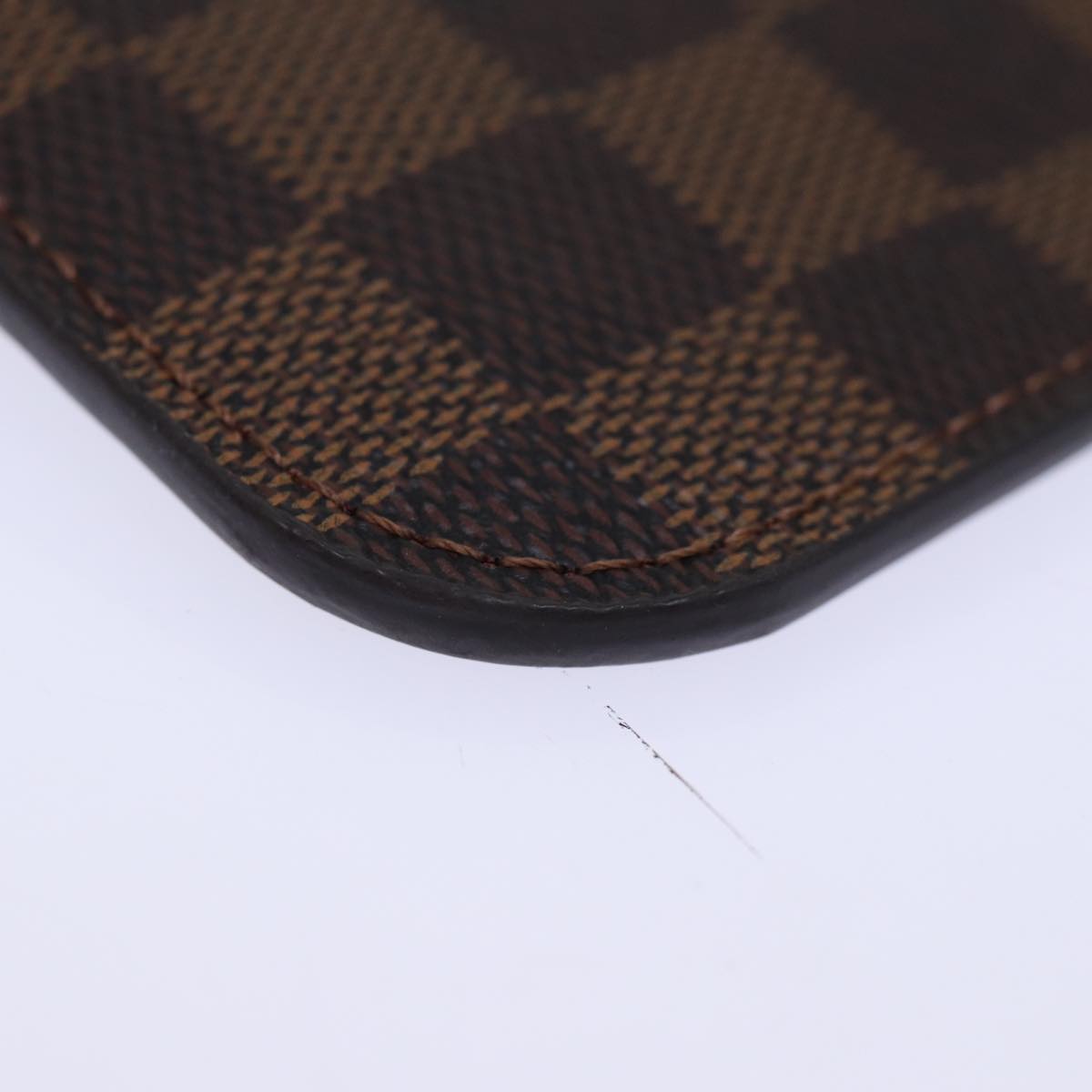 LOUIS VUITTON Damier Ebene Neverfull MM Tote Bag N51105 LV Auth am6117A