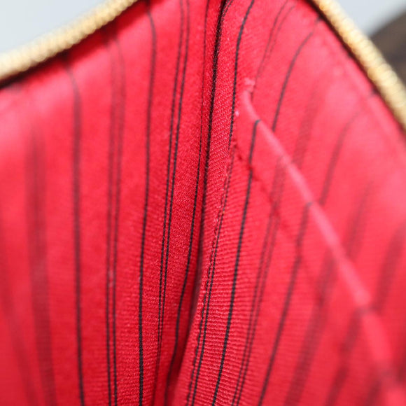 LOUIS VUITTON Damier Ebene Neverfull MM Tote Bag N51105 LV Auth am6117AV