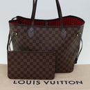 LOUIS VUITTON Damier Ebene Neverfull MM Tote Bag N51105 LV Auth am6117AV-12