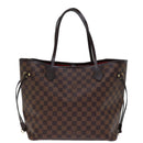 LOUIS VUITTON Damier Ebene Neverfull MM Tote Bag N51105 LV Auth am6117AV-13