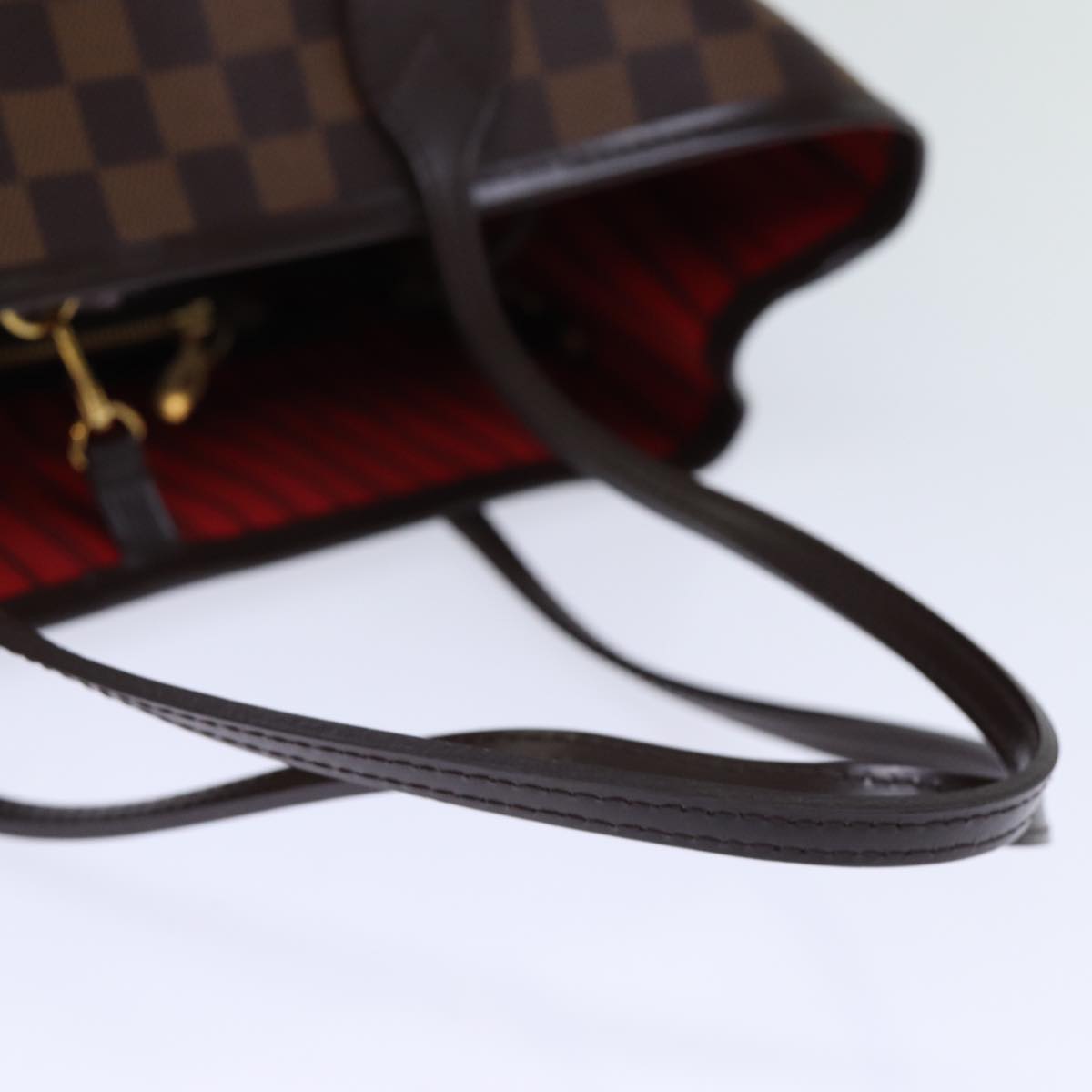 LOUIS VUITTON Damier Ebene Neverfull MM Tote Bag N51105 LV Auth am6117A