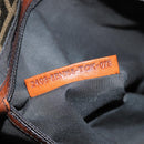 FENDI Zucca Canvas Tote Bag Brown Black Auth am6121-12