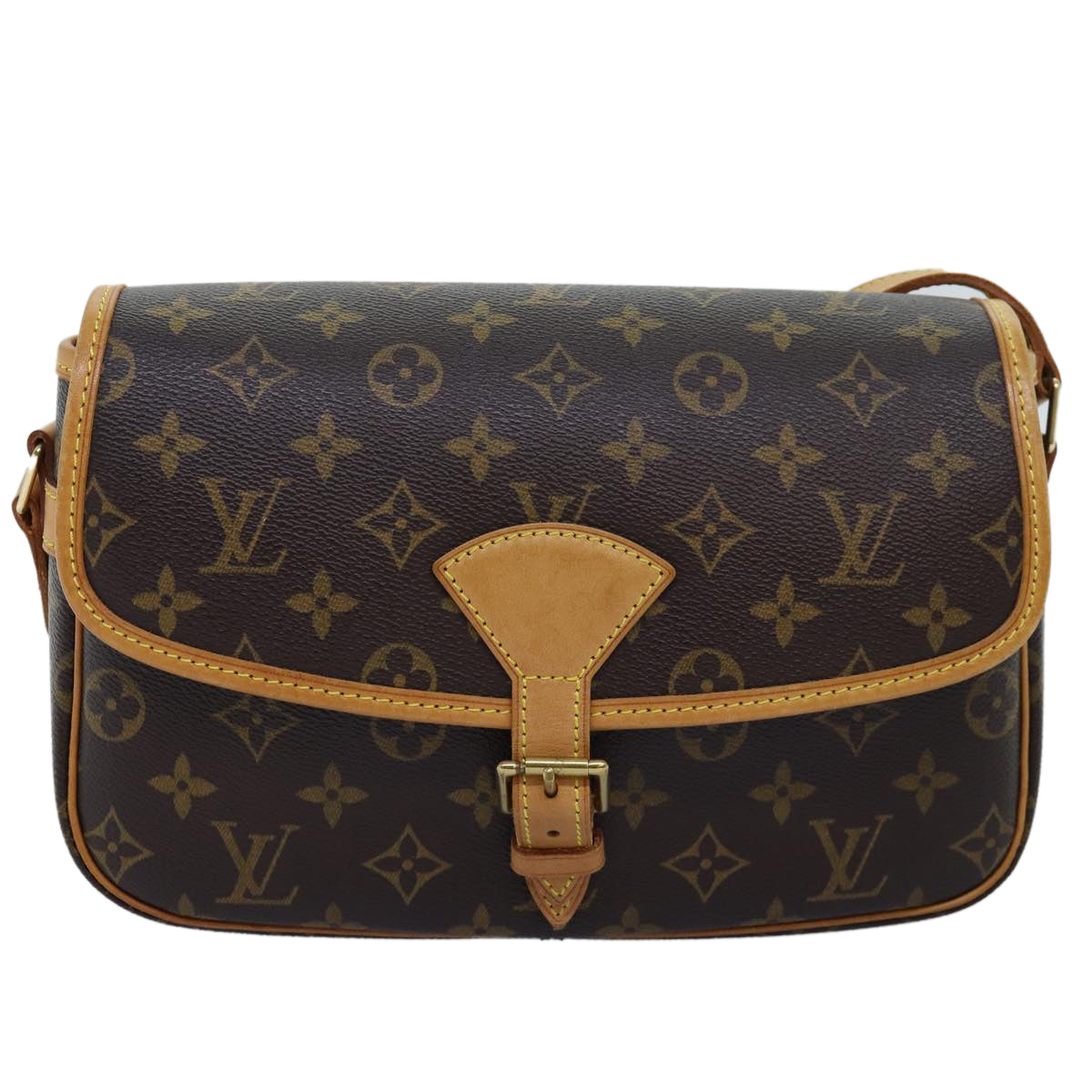 LOUIS VUITTON Monogram Sologne Shoulder Bag M42250 LV Auth am6125