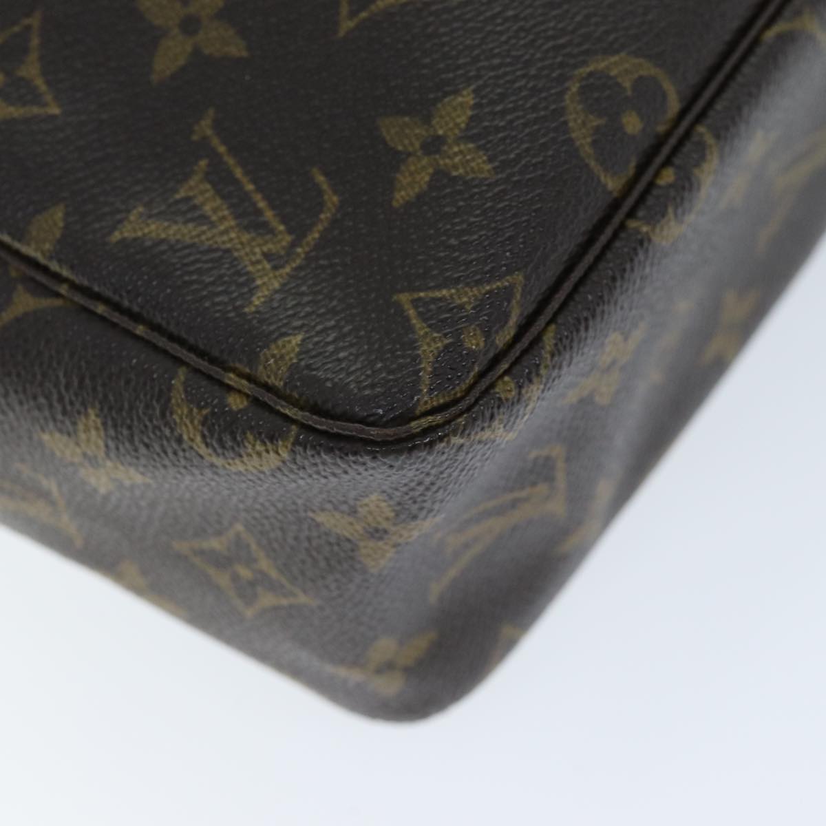 LOUIS VUITTON Monogram Trousse Toilette 28 Clutch Bag M47522 LV Auth am6130