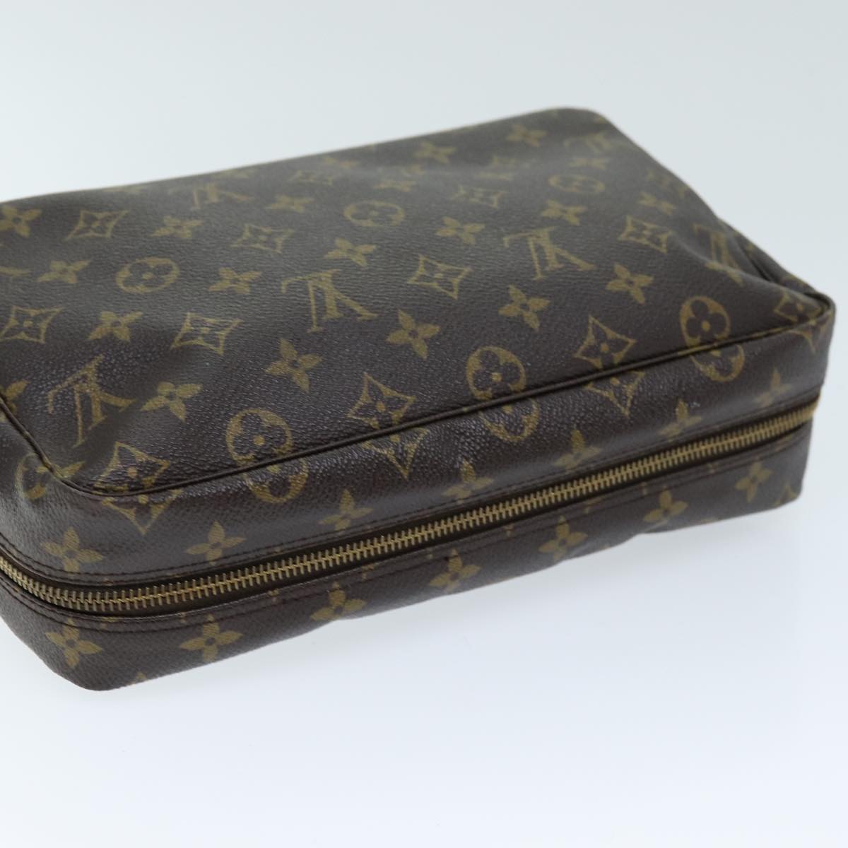 LOUIS VUITTON Monogram Trousse Toilette 28 Clutch Bag M47522 LV Auth am6130