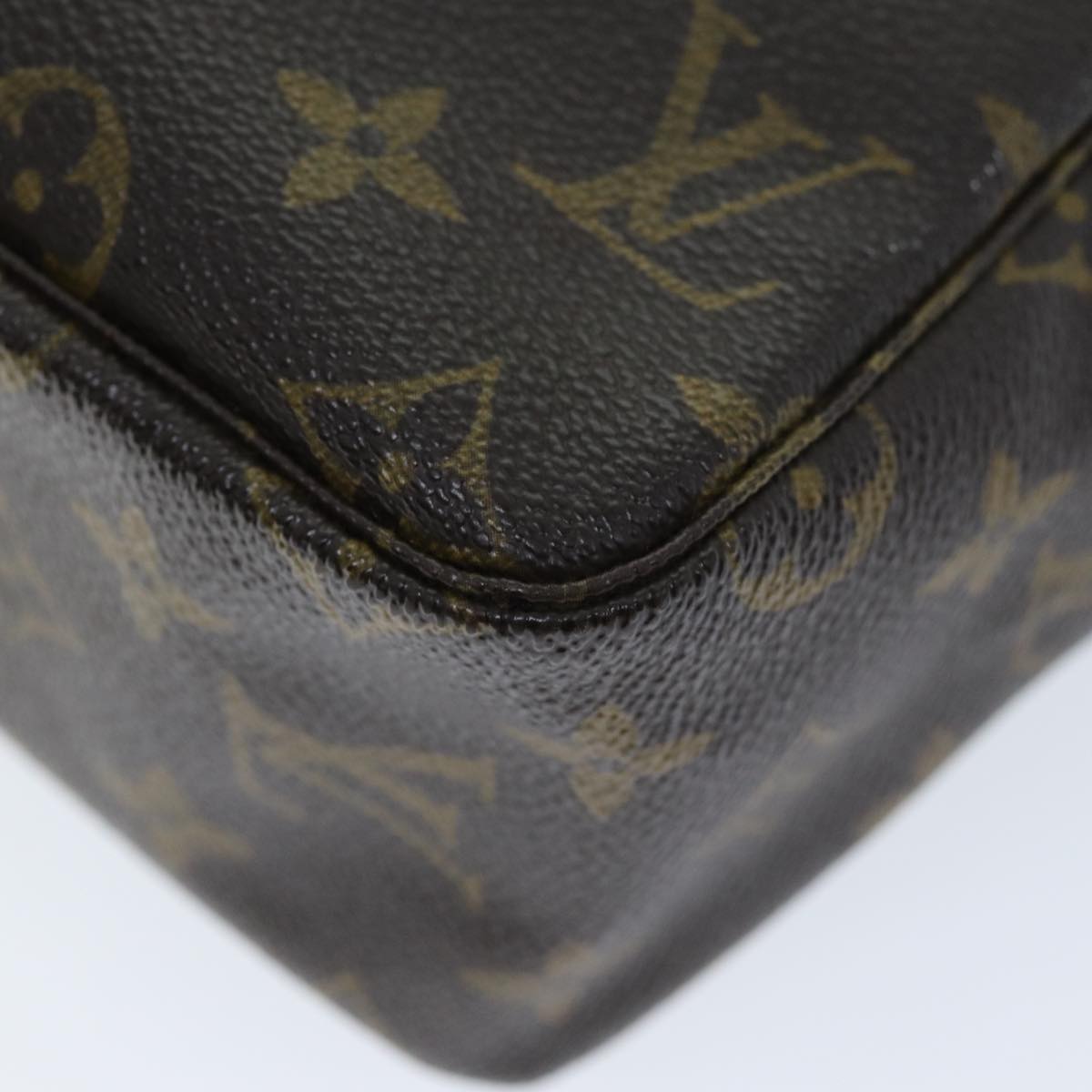 LOUIS VUITTON Monogram Trousse Toilette 28 Clutch Bag M47522 LV Auth am6130