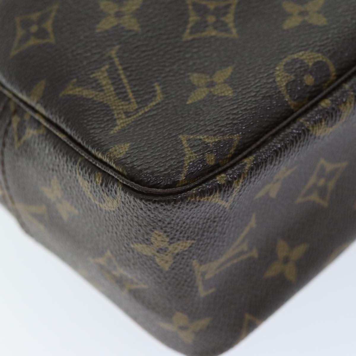 LOUIS VUITTON Monogram Trousse Toilette 28 Clutch Bag M47522 LV Auth am6130