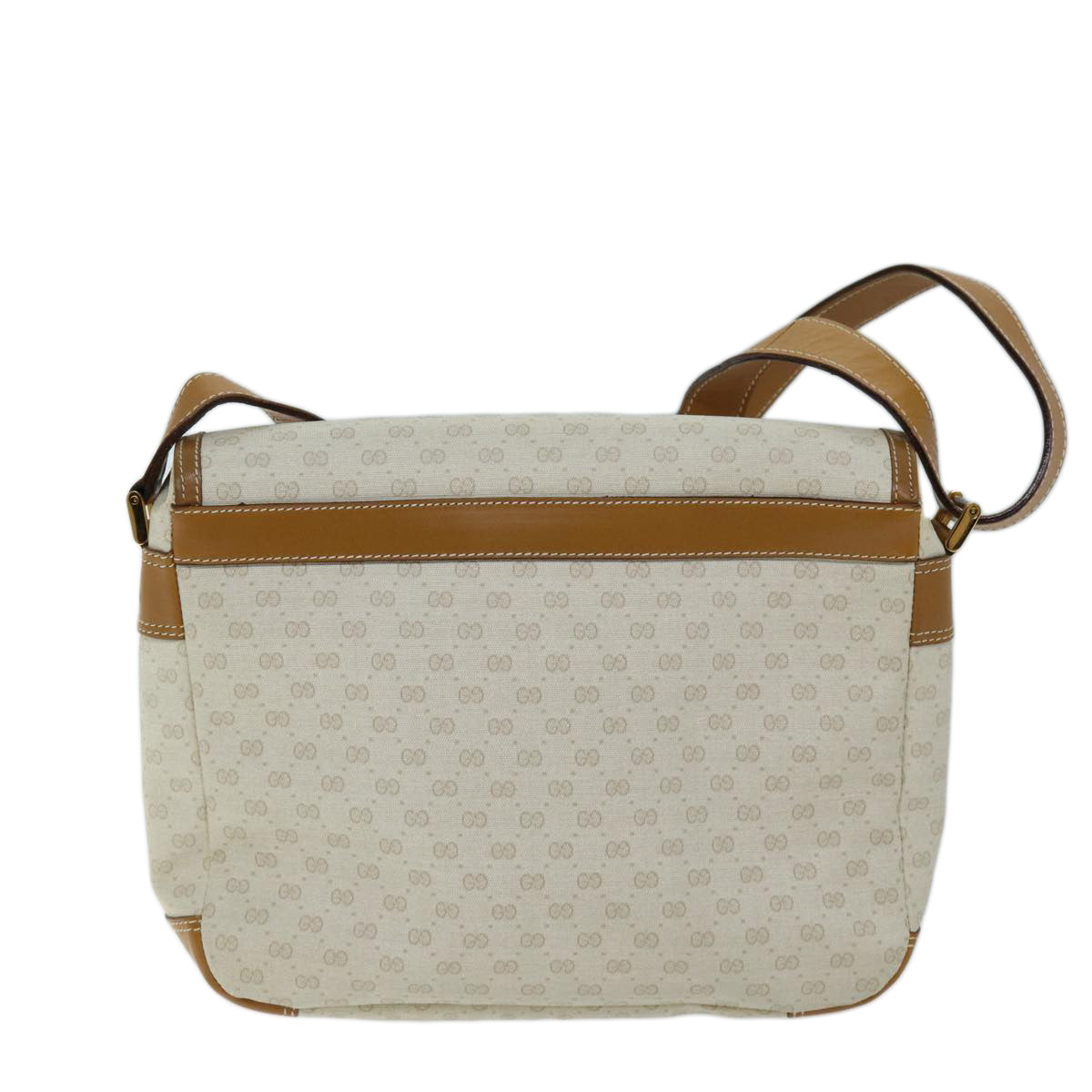 GUCCI Micro GG Supreme Shoulder Bag PVC Beige 001 106 0185 Auth am6133 - 0