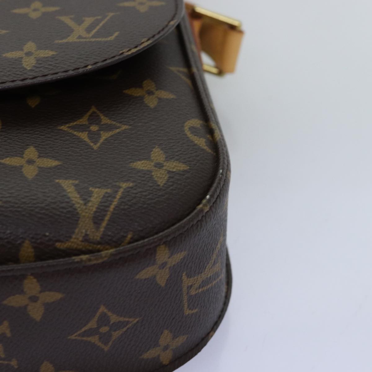 LOUIS VUITTON Monogram Saint Cloud GM Shoulder Bag M51242 LV Auth am6141