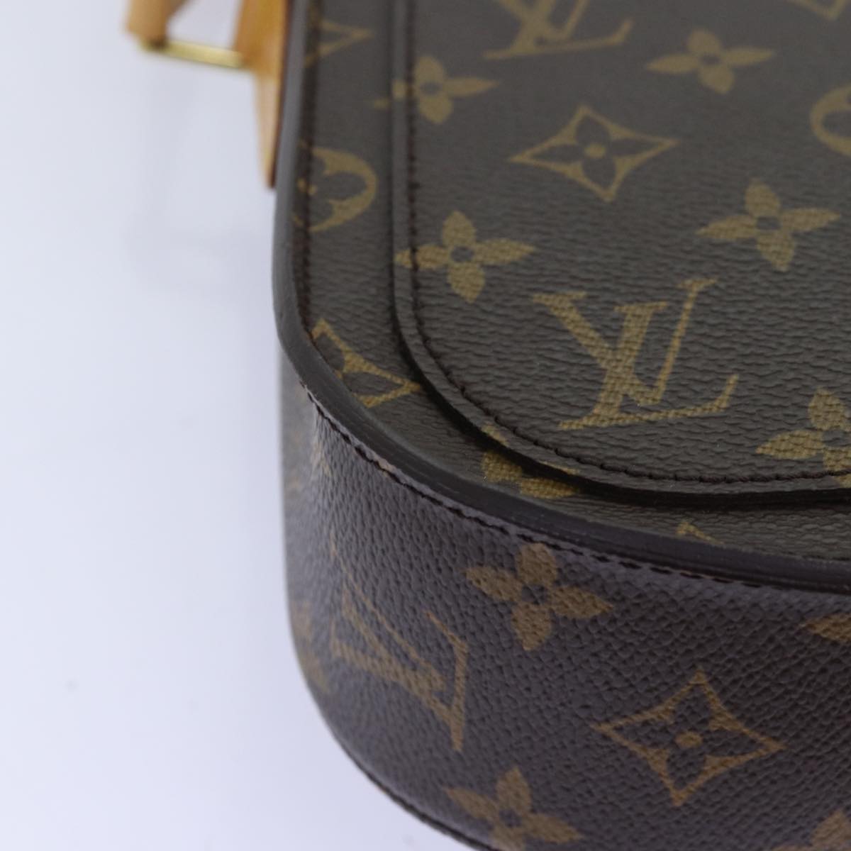 LOUIS VUITTON Monogram Saint Cloud GM Shoulder Bag M51242 LV Auth am6141