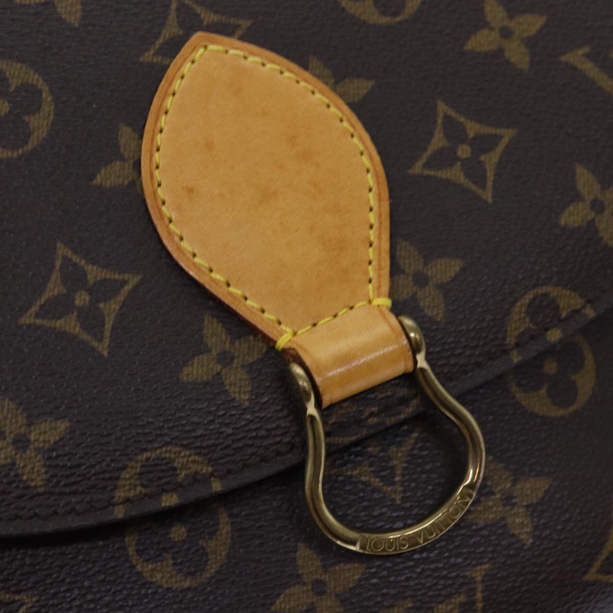 LOUIS VUITTON Monogram Saint Cloud GM Shoulder Bag M51242 LV Auth am6141