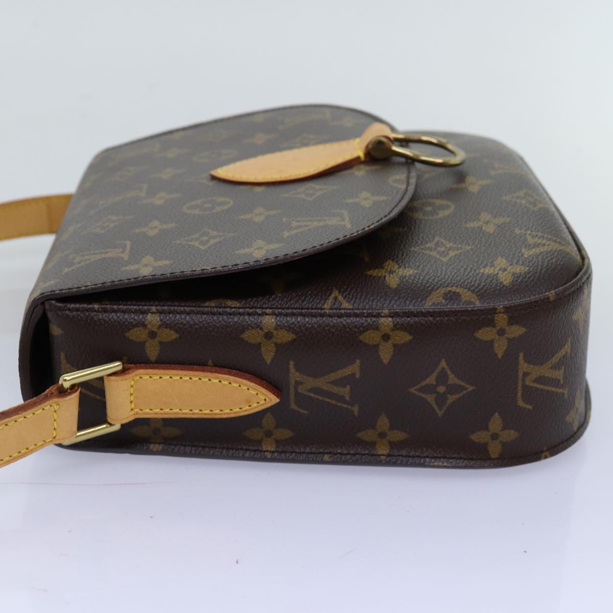 LOUIS VUITTON Monogram Saint Cloud GM Shoulder Bag M51242 LV Auth am6141