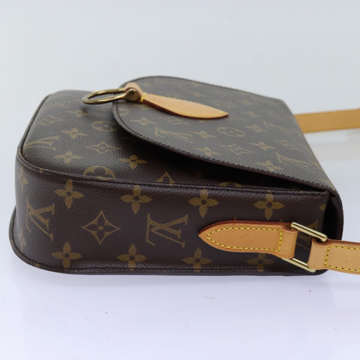 LOUIS VUITTON Monogram Saint Cloud GM Shoulder Bag M51242 LV Auth am6141