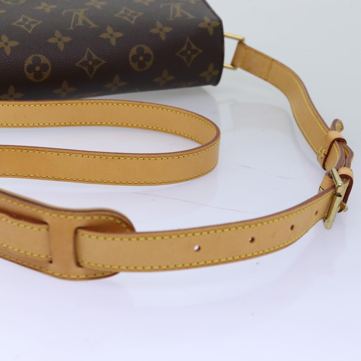 LOUIS VUITTON Monogram Saint Cloud GM Shoulder Bag M51242 LV Auth am6141