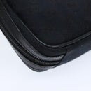 GUCCI GG Canvas Pouch Black 153129 Auth am6148-15