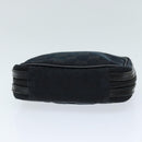 GUCCI GG Canvas Pouch Black 153129 Auth am6148-5