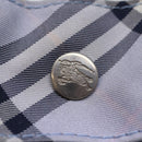 BURBERRY Nova Check Blue Label Hand Bag Nylon Blue Auth am6158-17