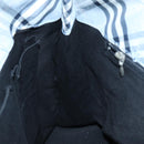 BURBERRY Nova Check Blue Label Hand Bag Nylon Blue Auth am6158-19