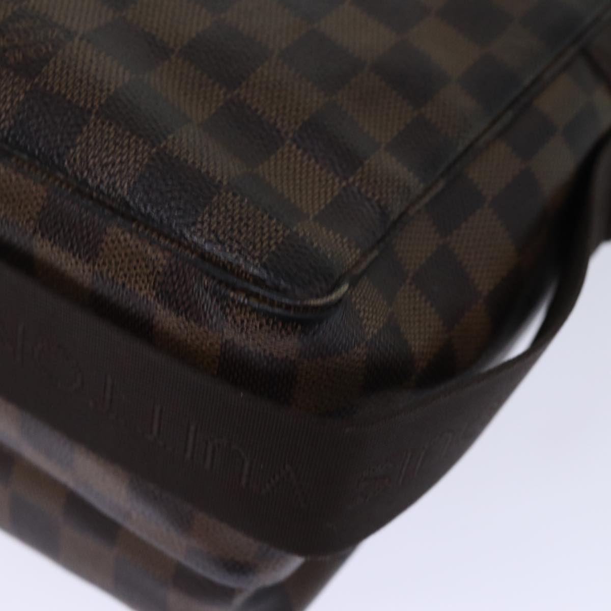 LOUIS VUITTON Damier Ebene Broadway Shoulder Bag N42270 LV Auth am6162