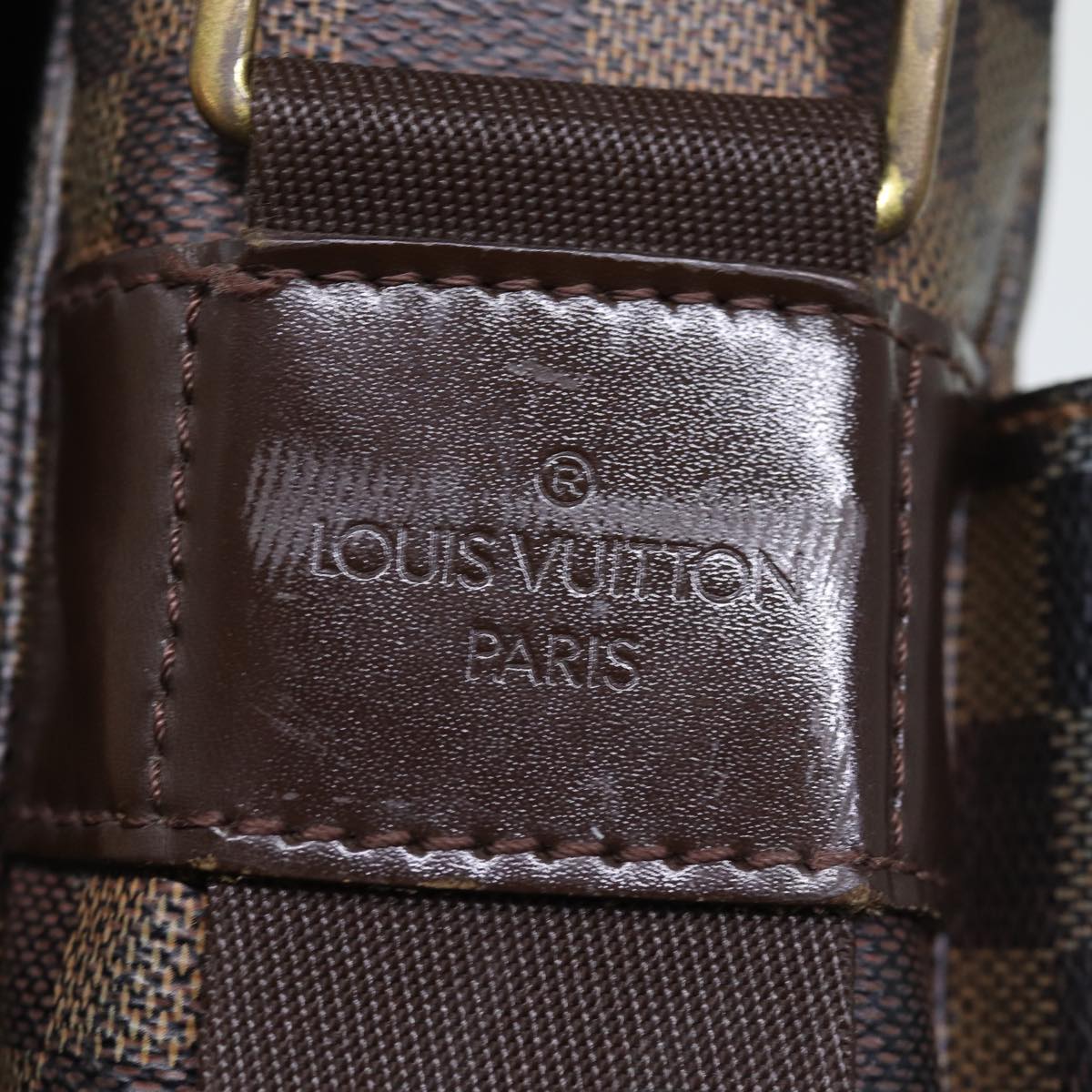 LOUIS VUITTON Damier Ebene Broadway Shoulder Bag N42270 LV Auth am6162