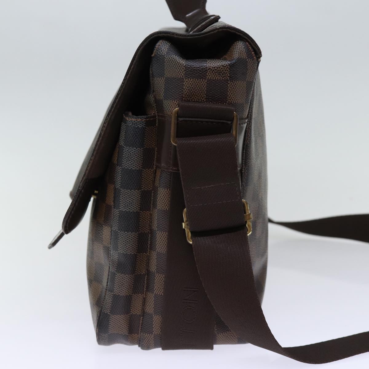 LOUIS VUITTON Damier Ebene Broadway Shoulder Bag N42270 LV Auth am6162