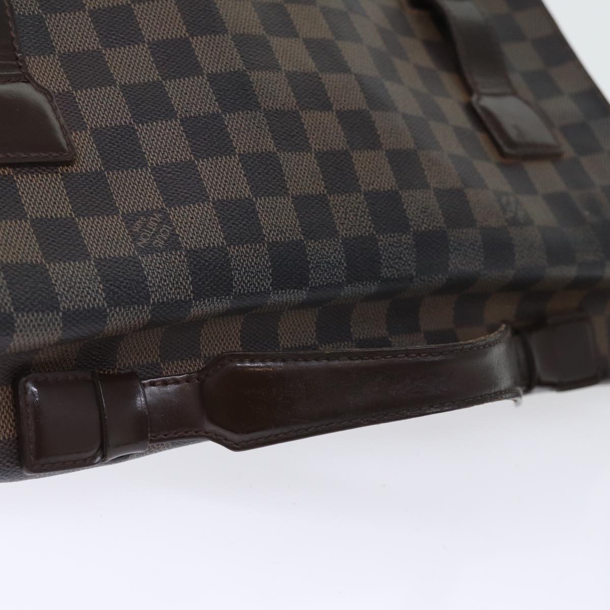 LOUIS VUITTON Damier Ebene Broadway Shoulder Bag N42270 LV Auth am6162