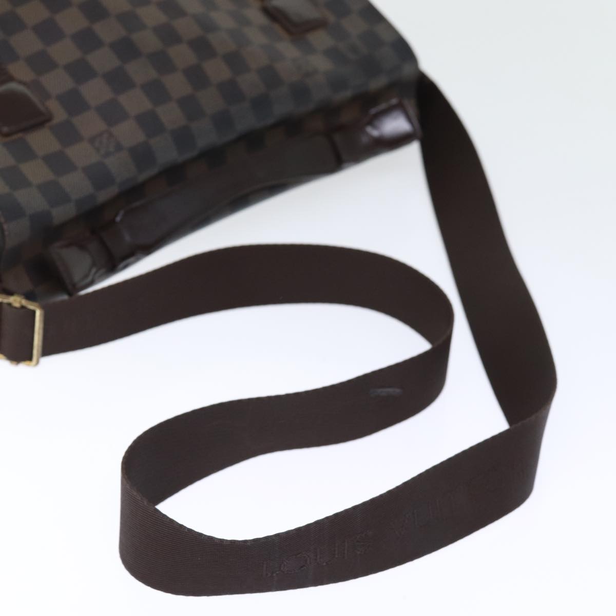 LOUIS VUITTON Damier Ebene Broadway Shoulder Bag N42270 LV Auth am6162