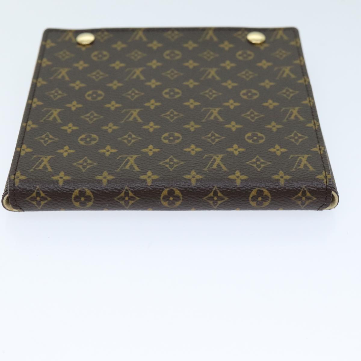 LOUIS VUITTON Monogram Jewelry Case Jewelry Box LV Auth am6165A