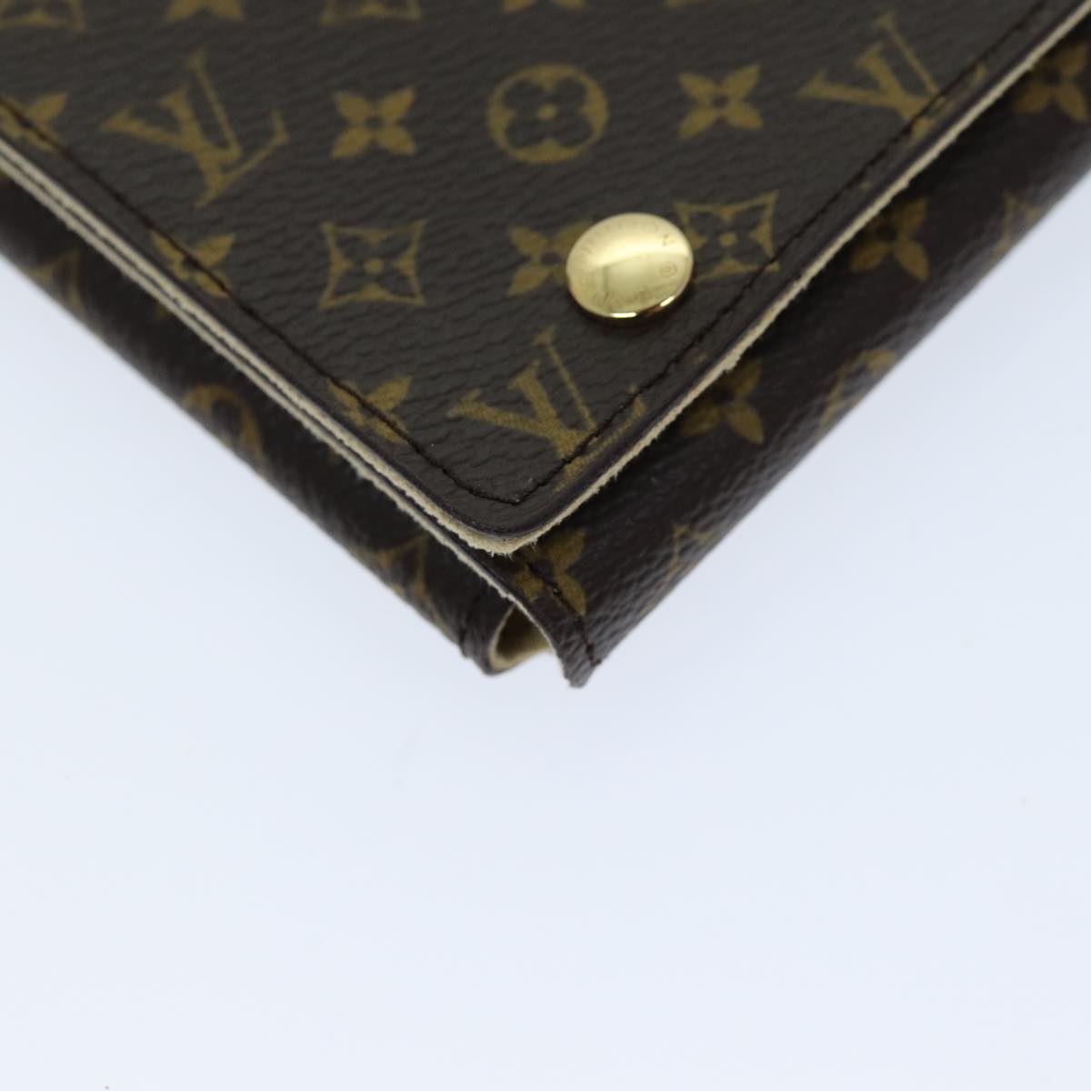 LOUIS VUITTON Monogram Jewelry Case Jewelry Box LV Auth am6165A