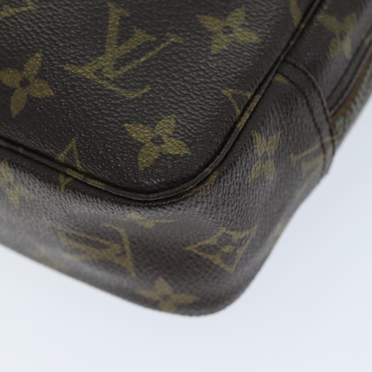 LOUIS VUITTON Monogram Trousse Toilette 23 Clutch Bag M47524 LV Auth am6167