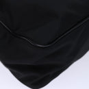 PRADA Shoulder Bag Nylon Leather Black Auth am6182V-16