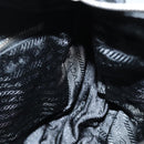 PRADA Shoulder Bag Nylon Leather Black Auth am6182V-22