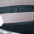 BALENCIAGA Clutch Bag Leather Gray 273022 Auth am6190-12