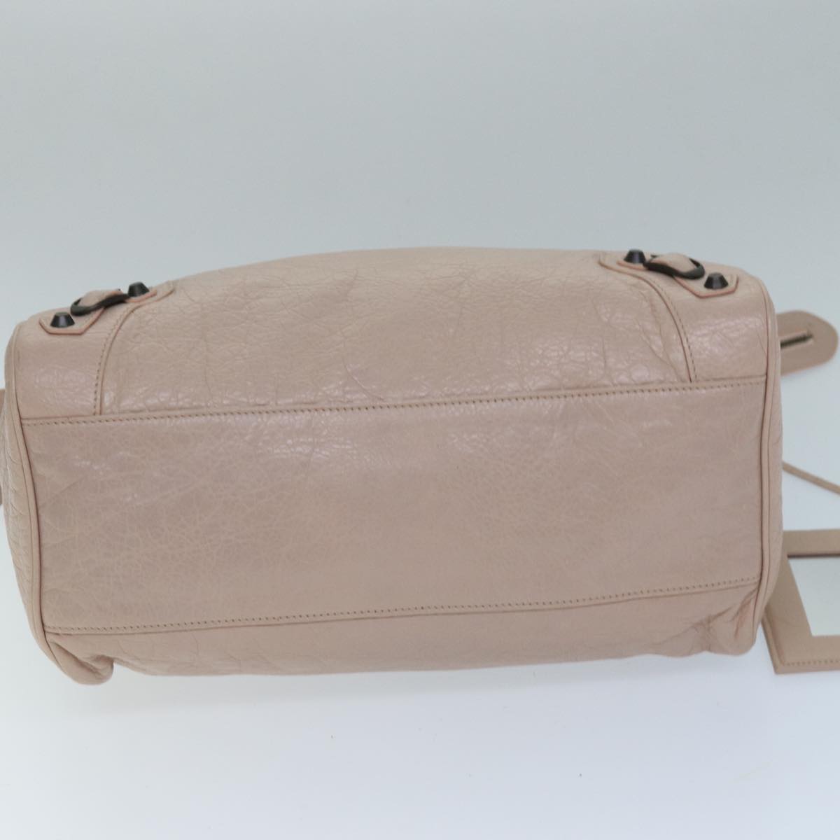 BALENCIAGA The Vero Hand Bag Leather 2way Pink 235216 Auth am6191A