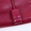 SAINT LAURENT Sac De Jules Hand Bag Leather 2way Pink 324823 Auth am6195-14