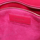 SAINT LAURENT Sac De Jules Hand Bag Leather 2way Pink 324823 Auth am6195-16