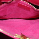 SAINT LAURENT Sac De Jules Hand Bag Leather 2way Pink 324823 Auth am6195-17