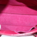 SAINT LAURENT Sac De Jules Hand Bag Leather 2way Pink 324823 Auth am6195-18