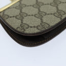 GUCCI GG Supreme Coin Purse PVC Beige 64 03 114 Auth am6199-16