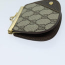 GUCCI GG Supreme Coin Purse PVC Beige 64 03 114 Auth am6199-4