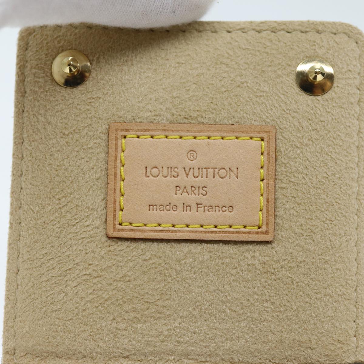 LOUIS VUITTON Monogram Jewelry Case Jewelry Box LV Auth am6202