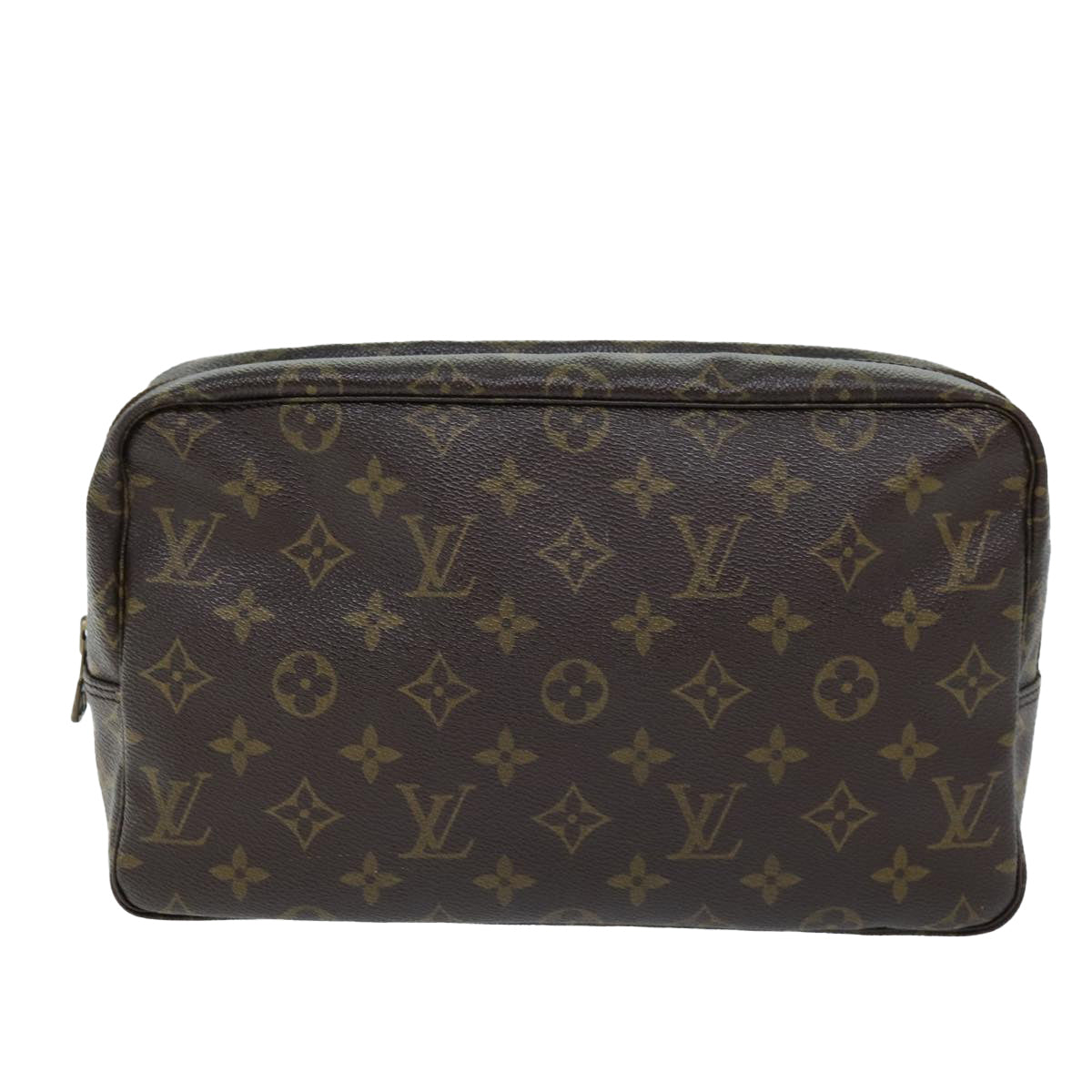 LOUIS VUITTON Monogram Trousse Toilette 28 Clutch Bag M47522 LV Auth am6203