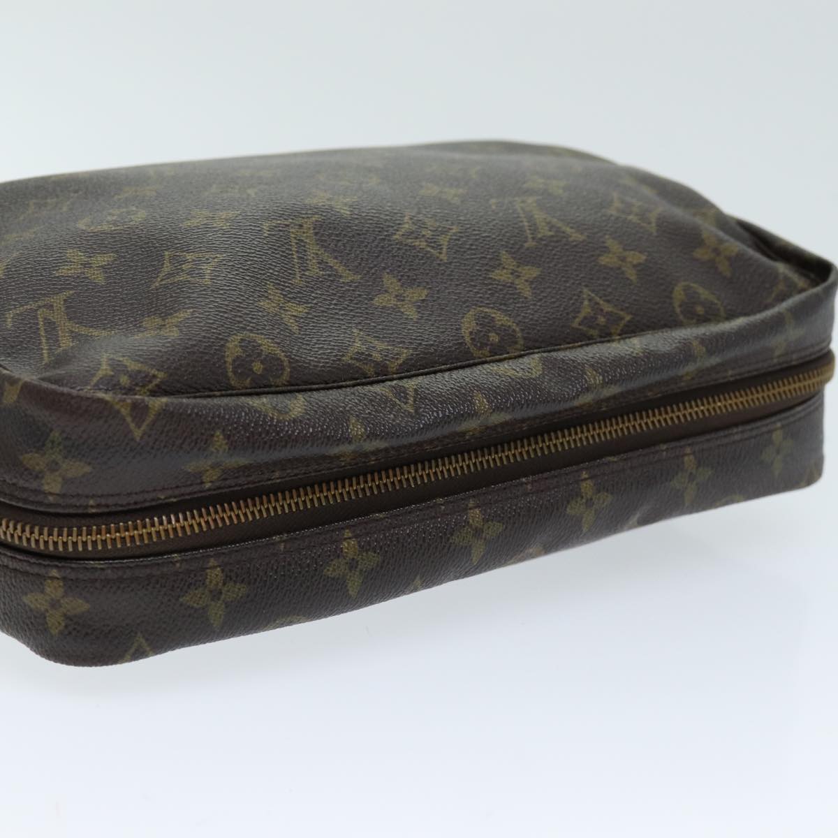 LOUIS VUITTON Monogram Trousse Toilette 28 Clutch Bag M47522 LV Auth am6203