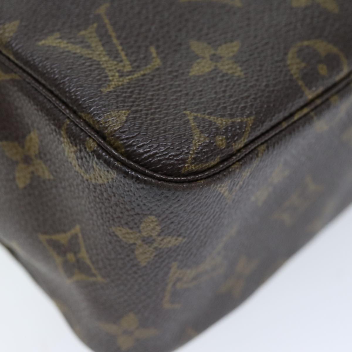 LOUIS VUITTON Monogram Trousse Toilette 28 Clutch Bag M47522 LV Auth am6203